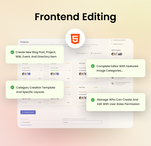 Woffice - Intranet, Extranet & Project Management WordPress Theme - 7